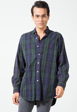 VINTAGE POLO RALPH LAUREN SHIRT / S4783