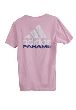 Vintage Panam Adidas Original Tshirt in Pink S