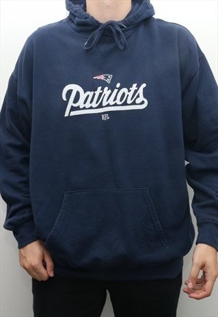 embroidered patriots hoodie