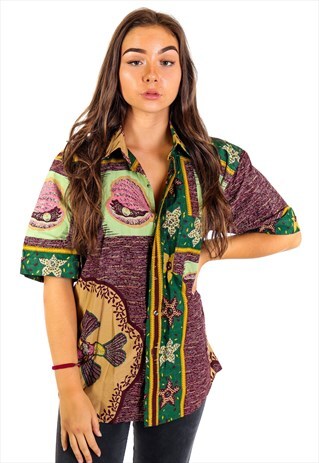 VINTAGE PATTERNED SHIRT S967