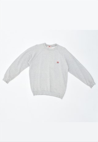 VINTAGE LEVI'S SWEATSHIRT JUMPER GREY