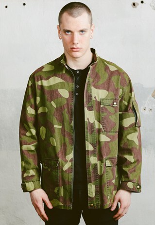 VINTAGE CAMOUFLAGE JACKET