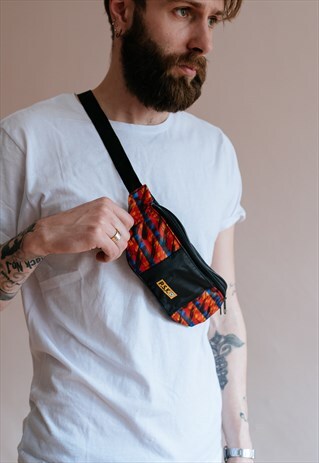 VINTAGE 90'S FESTIVAL UNISEX BUM BAG