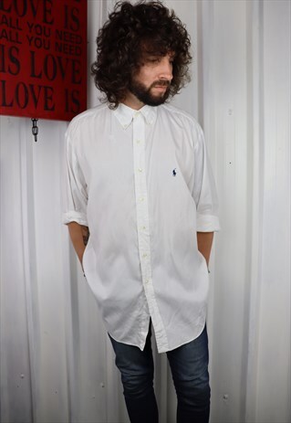 VINTAGE RALPH LAUREN OVERSIZED GRUNGE INDI WINTER SHIRT