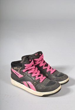 Vintage reebok black & pink trainers (uk 5.5) BR2820