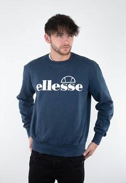 Vintage Ellesse big printed logo sweatshirt pullover