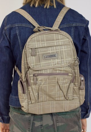 VINTAGE MUSTARD BACKPACK