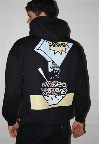 CEREAL PORTRAIT BLACK HOOD