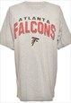 Vintage Atlanta Falcons Grey Reebok Sports T-shirt - M