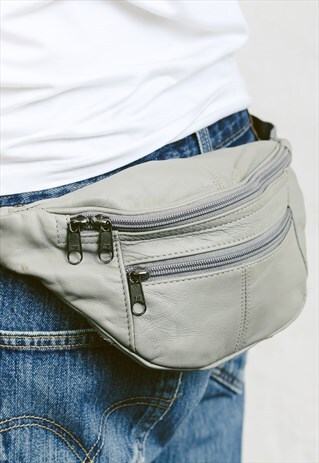 LEATHER BUM BAG