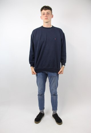 VINTAGE NAVY BASIC MEZZO SWEATSHIRT