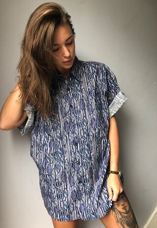 OVERSIZED RETRO 90S 80S VINTAGE UNISEX FESTIVAL SHIRT