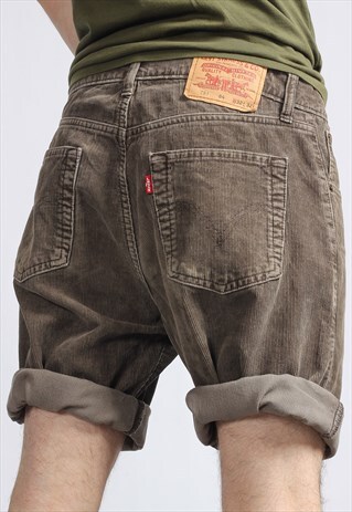 VINTAGE LEVI'S CORDUROY SHORTS