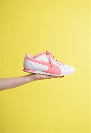 CUTE 90'S RETRO PUMA ATHLEISURE SPORTS VARSITY SNEAKERS
