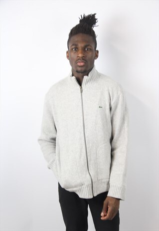 VINTAGE LACOSTE ZIPPY JUMPER