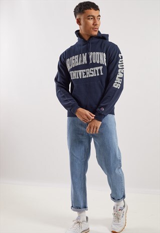 VINTAGE CHAMPION BRIGHAM YOUNG UNIVERSITY HOODIE
