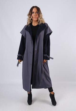 LONDON FOG TRENCH RAINCOAT COAT JACKET UK 14 (M5J)