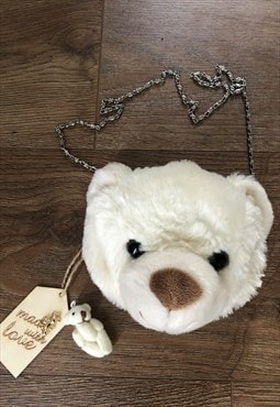 Designer teddy bear bag 