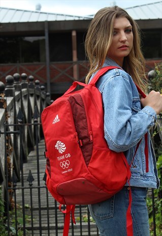 TEAM GB ADIDAS 2012 OLYMPIC BACKPACK (RED)