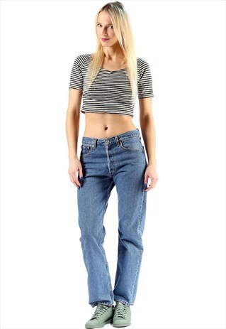 VINTAGE LEVIS 501 BOYFRIEND HIGH WAIST JEANS