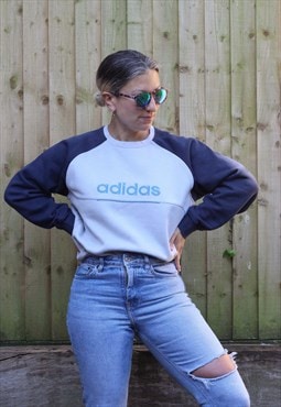 Vintage Y2K Adidas embroidered spellout sweatshirt