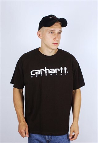 VINTAGE CARHARTT T-SHIRT BLACK MEN