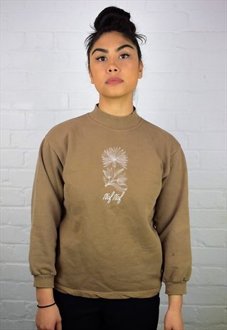 VINTAGE 90'S NAF NAF SWEATSHIRT -