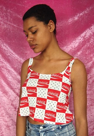 COCA COLA CROP TOP