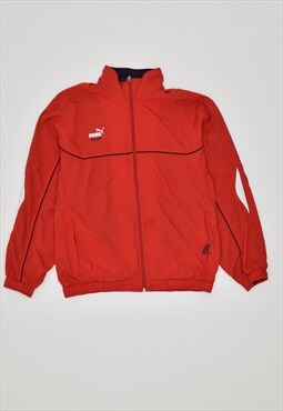 Vintage 00's Y2K Puma Tracksuit Top Jacket Red