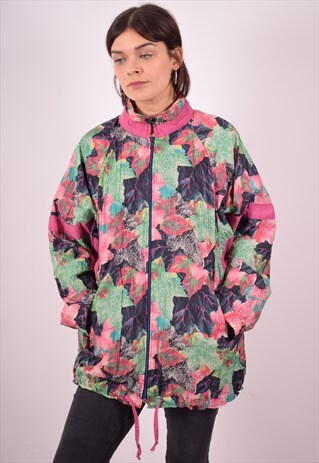 WOMENS VINTAGE JACKET LARGE MULTI 90S