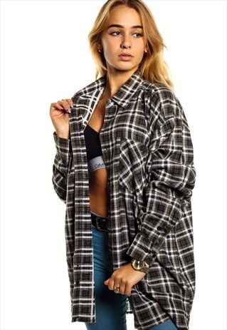 VINTAGE FLANNEL SHIRT S691