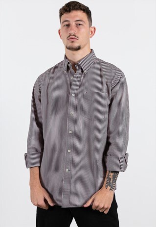 VINTAGE 80S TOMMY HILFIGER CLASSIC SHIRT / S8560