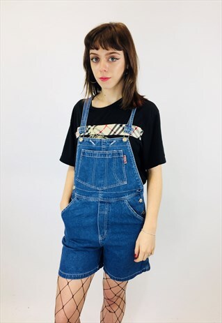 VINTAGE DENIM DUNGAREES