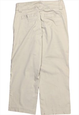 Vintage 90's Lee Trousers / Pants Straight Leg Baggy Beige