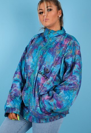 VINTAGE SHELL JACKET IN MULTI NJ661