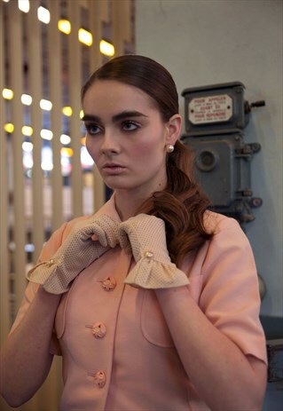 CUTE PINK 50S STYLE TOP