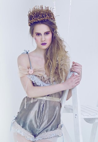 GOLD WOODLAND TWIG CROWN