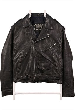 Vintage 90's First Genuine Leather Leather Jacket