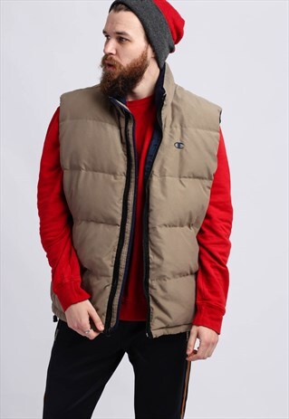 VINTAGE CHAMPION PUFFER GILLET