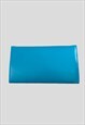 SHILTON INTERNATIONAL 80'S VINTAGE BLUE JAPELLE CLUTCH BAG 