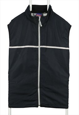 Vintage 90's Champion Vests Waterproof Lightweight Zip Up