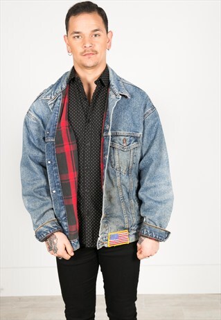VINTAGE 80S LEVI'S WINTER BLANKET JACKET / R0157