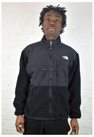 VINTAGE 90'S NORTH FACE ZIP UP FLEECE JACKET