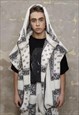 PAISLEY FLEECE SLEEVELESS JACKET HANDMADE Y2K BANDANNA VEST 