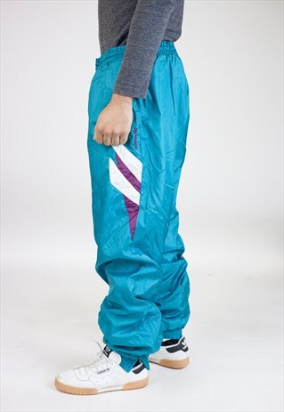 VINTAGE 90'S ADIDAS GREEN SHELL BOTTOMS
