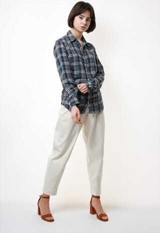 VINTAGE OLDSCHOOL BURBERRY BRIT COTTON SHIRT 14494