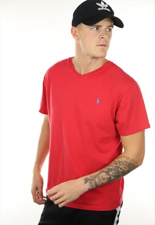 VINTAGE RALPH LAUREN SMALL LOGO T SHIRT TEE