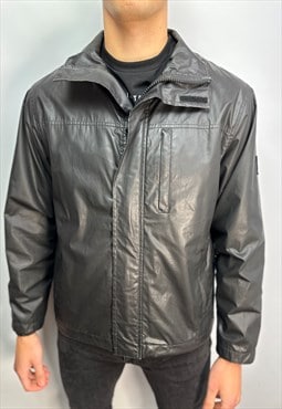 Vintage Timberland Weathergear leather look jacket