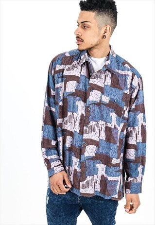 VINTAGE PATTERNED SHIRT S345