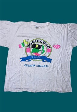 vintag epuerto vallarta poco loco tshirt 90s 